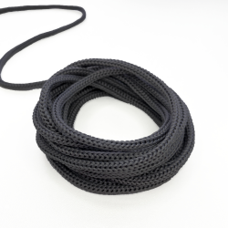Шнур для одежды d-4.5мм, цвет Серый (на отрез)  в Брянске