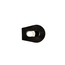 Зажим для шнура 4 мм KL цвет Чёрный + Белый (поштучно)  в Брянске