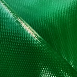 Тентовый материал ПВХ 600 гр/м2 плотная, Зелёный (Ширина 150см), на отрез  в Брянске, 600 г/м2, 1189 руб