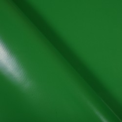 Тентовый материал ПВХ 450 гр/м2, Зелёный (Ширина 160см), на отрез  в Брянске, 450 г/м2, 799 руб