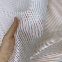Сетка 3D трехслойная Air mesh 160 гр/м2, цвет Белый (на отрез)  в Брянске