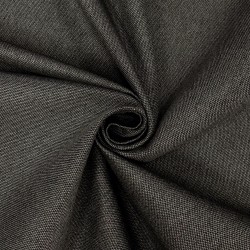 Ткань Рогожка (мебельная), цвет Тёмно-Серый (на отрез)  в Брянске