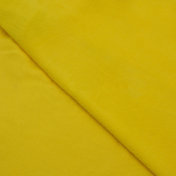 Флис Односторонний 180 гр/м2, Желтый (на отрез)  в Брянске