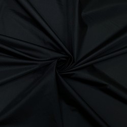 Ткань Дюспо 240Т WR PU Milky, цвет Черный (на отрез)  в Брянске