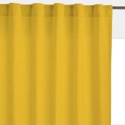 Штора уличная на Трубной ленте (В-220*Ш-145) Желтая, (ткань Оксфорд 600)  в Брянске