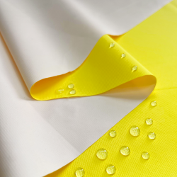 Водонепроницаемая Дышащая Мембранная ткань PU 10'000, цвет Жёлтый (на отрез)  в Брянске